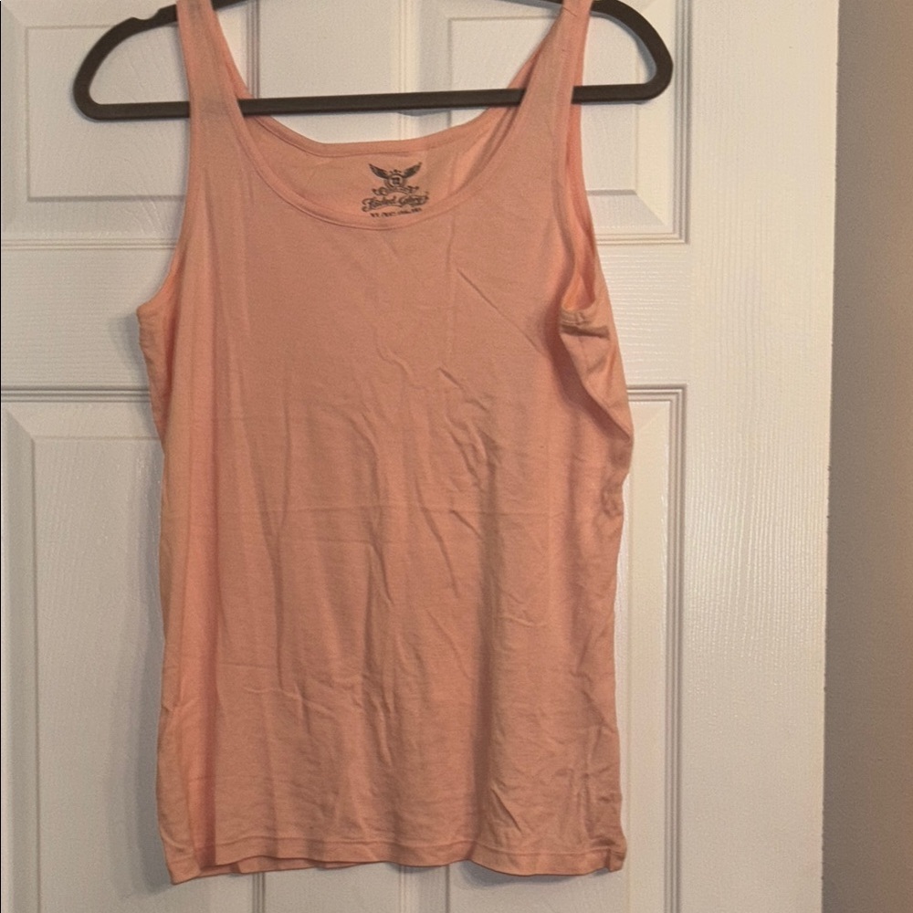 Faded Glory Light Coral Tank Top